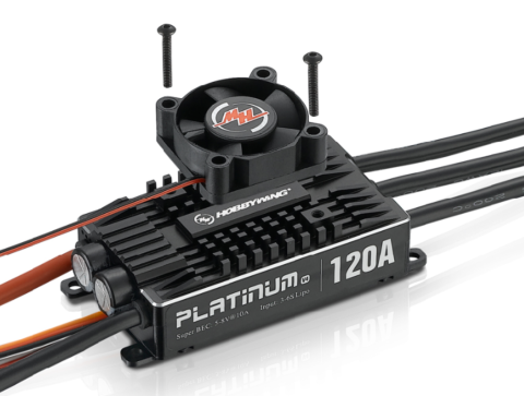 HobbyWing Platinum PRO V4 120A ESC (3S-6S) - 30203401