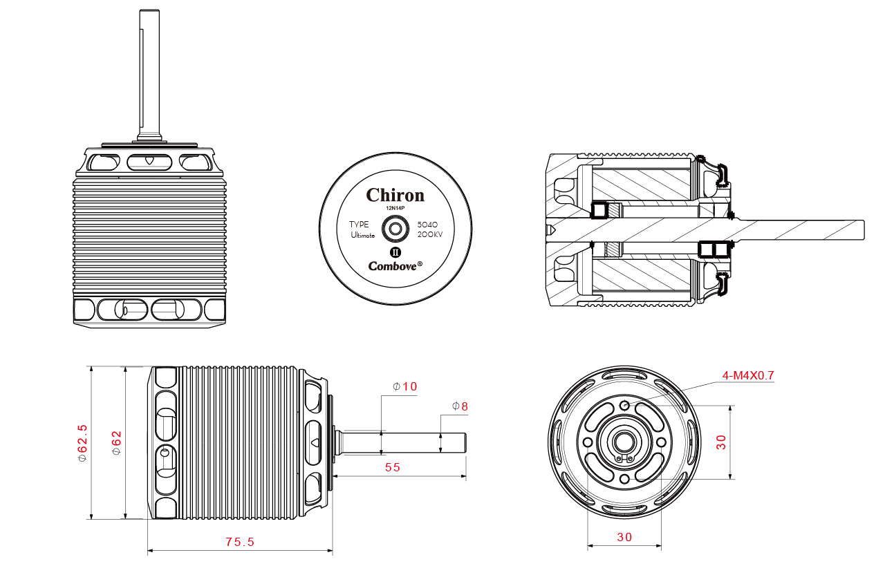 combove 5040-200kv