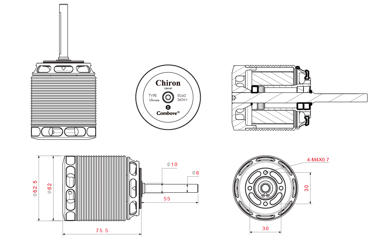 combove 5040-360kv